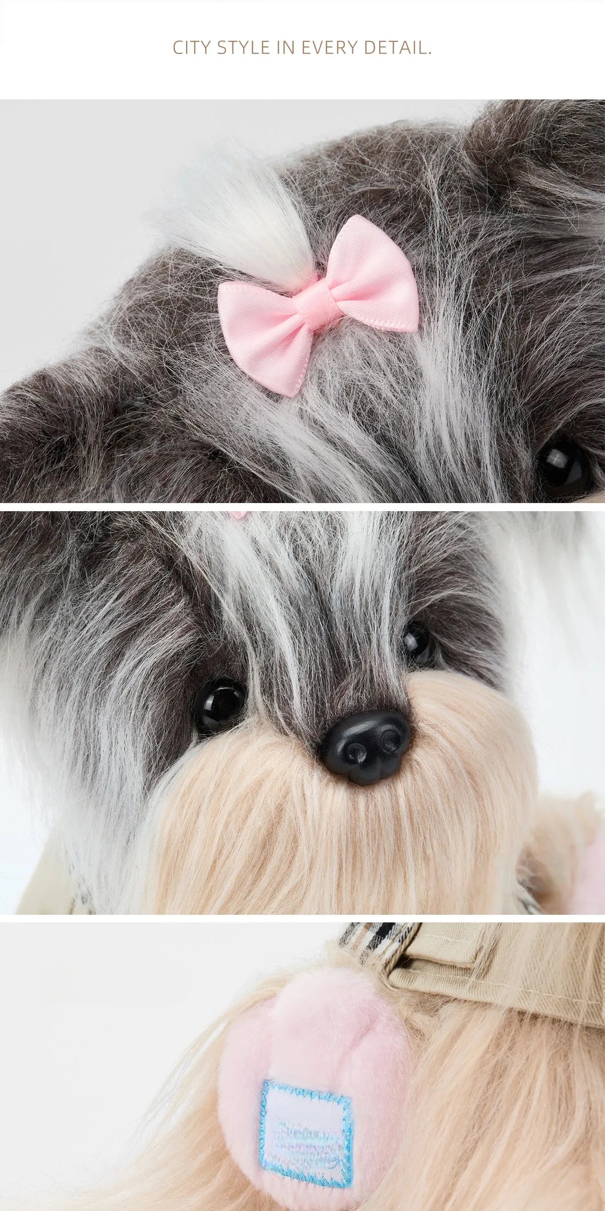 City Dog - Yorkshire Terrier Plush Doll Outfit Set - image 7