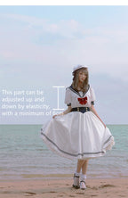 Sea and Wind - Retro Sailor Lolita OP Dress Version 1.0 - image 13