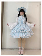 Gryza Plus Size Princess Lolita JSK with Cotton Tiered Ruffles - image 2