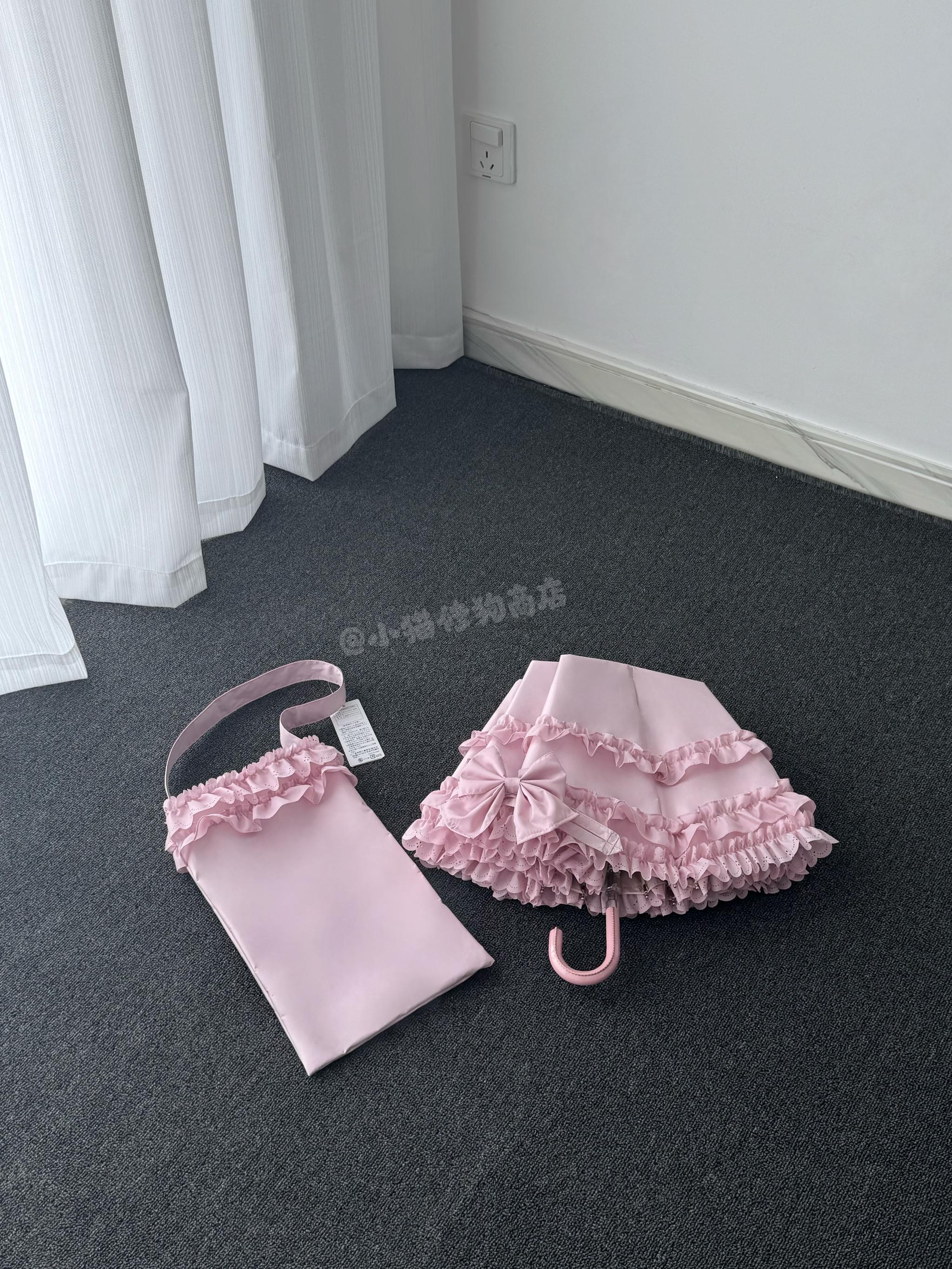 Raven and Lace Classic Lolita Foldable Ruffle Parasol - image 35