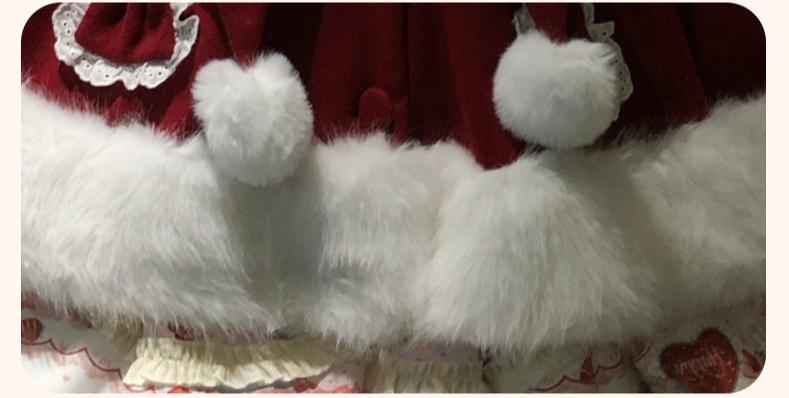 Sweet Lolita Cape, Bunny Ear Hood & Bows - image 13