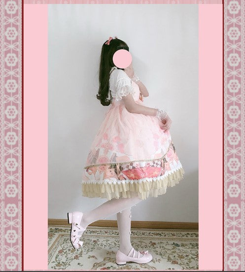 Clock Encounter - Summer Lolita JSK Dress - image 6