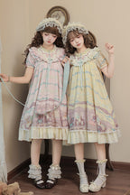 Brown Dollhouse Sweet Lolita Dress Set - image 13