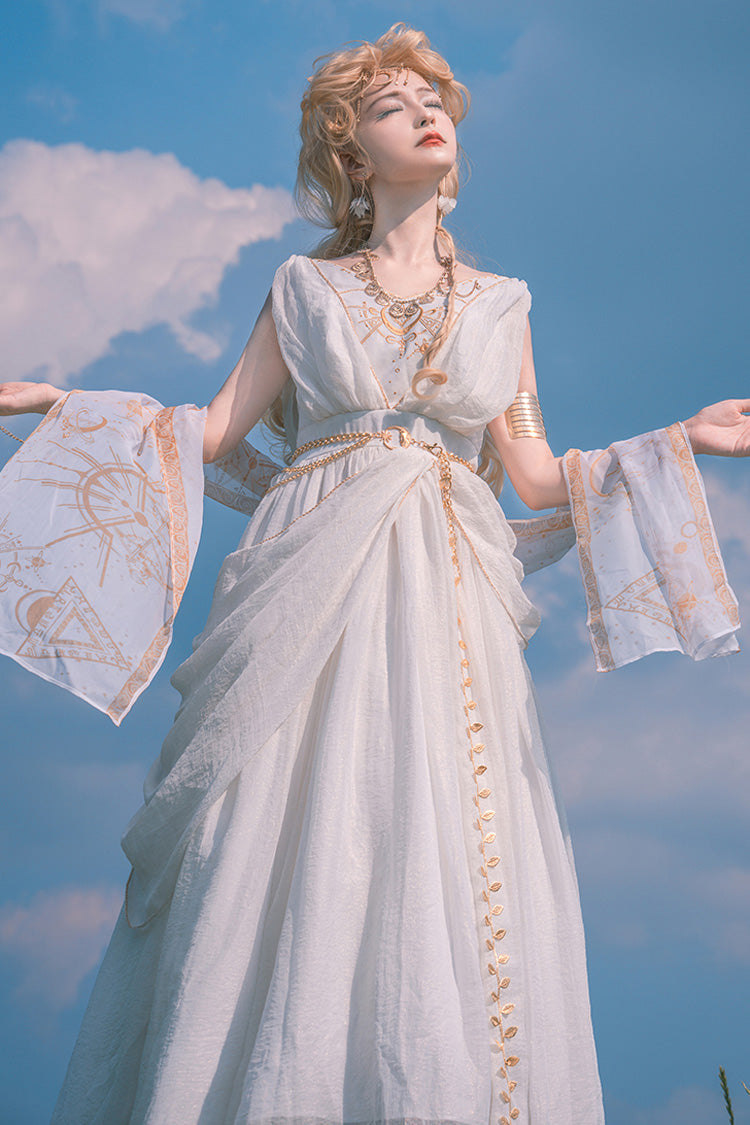 Ragnarok Sweet Elegant Lolita JSK Dress and Accessory Set in White - image 5