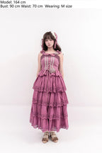 Forest Waltz - Classic Lolita Tiered Skirt Multi-layer Embroidered SK - image 52