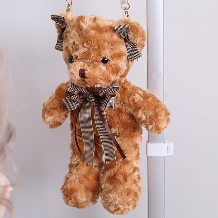 Kawaii Lolita Bag Bear Shape Crossbody Bag - image 4