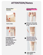Classic Lolita Lace Ruffle Socks with Ribbon Bows - image 12
