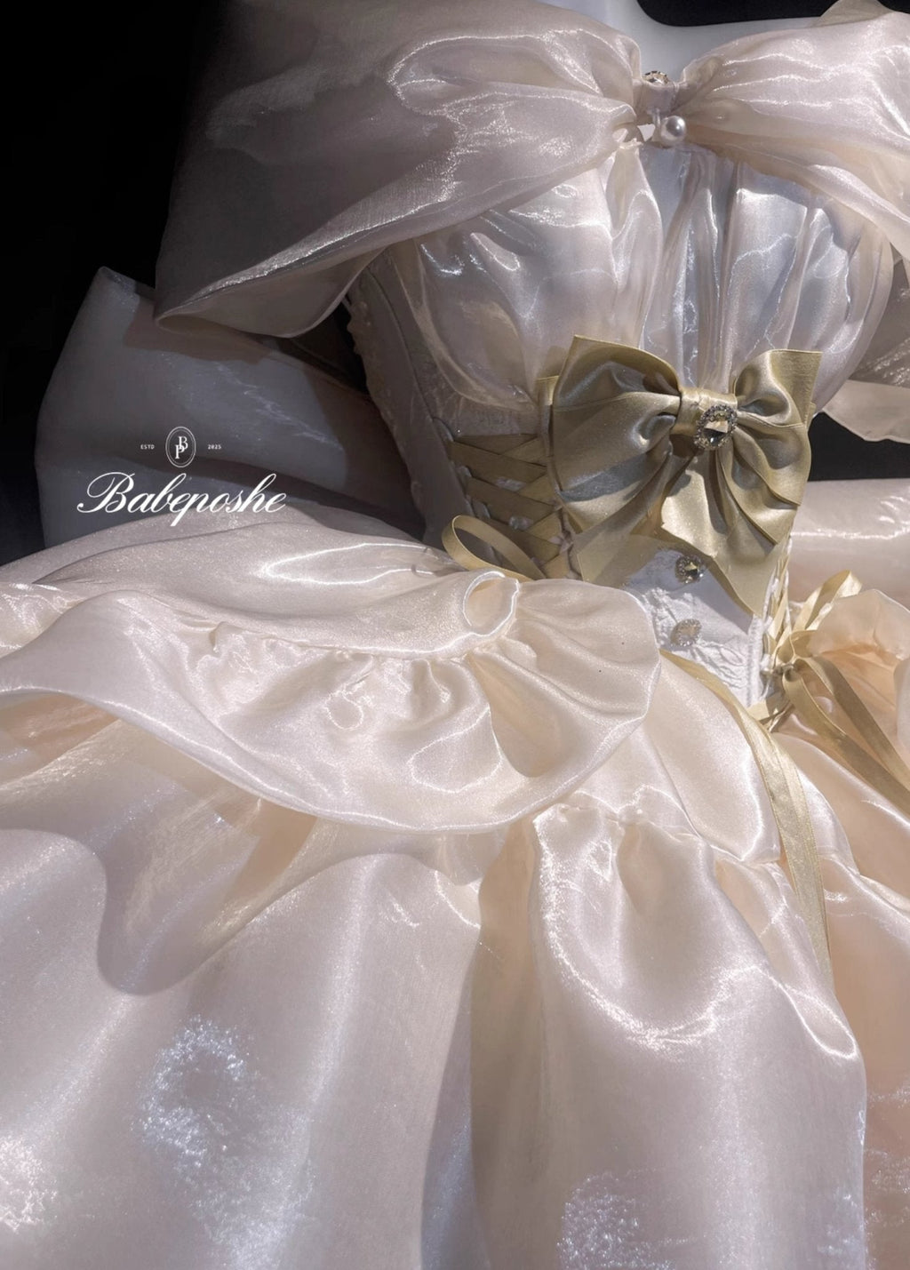 POSHEPOSE - Proxima Gold Coronation Princess Dress - POSHEPOSE image 7
