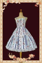Strawberry Plaid - Sweet Lolita JSK Dress - image 10