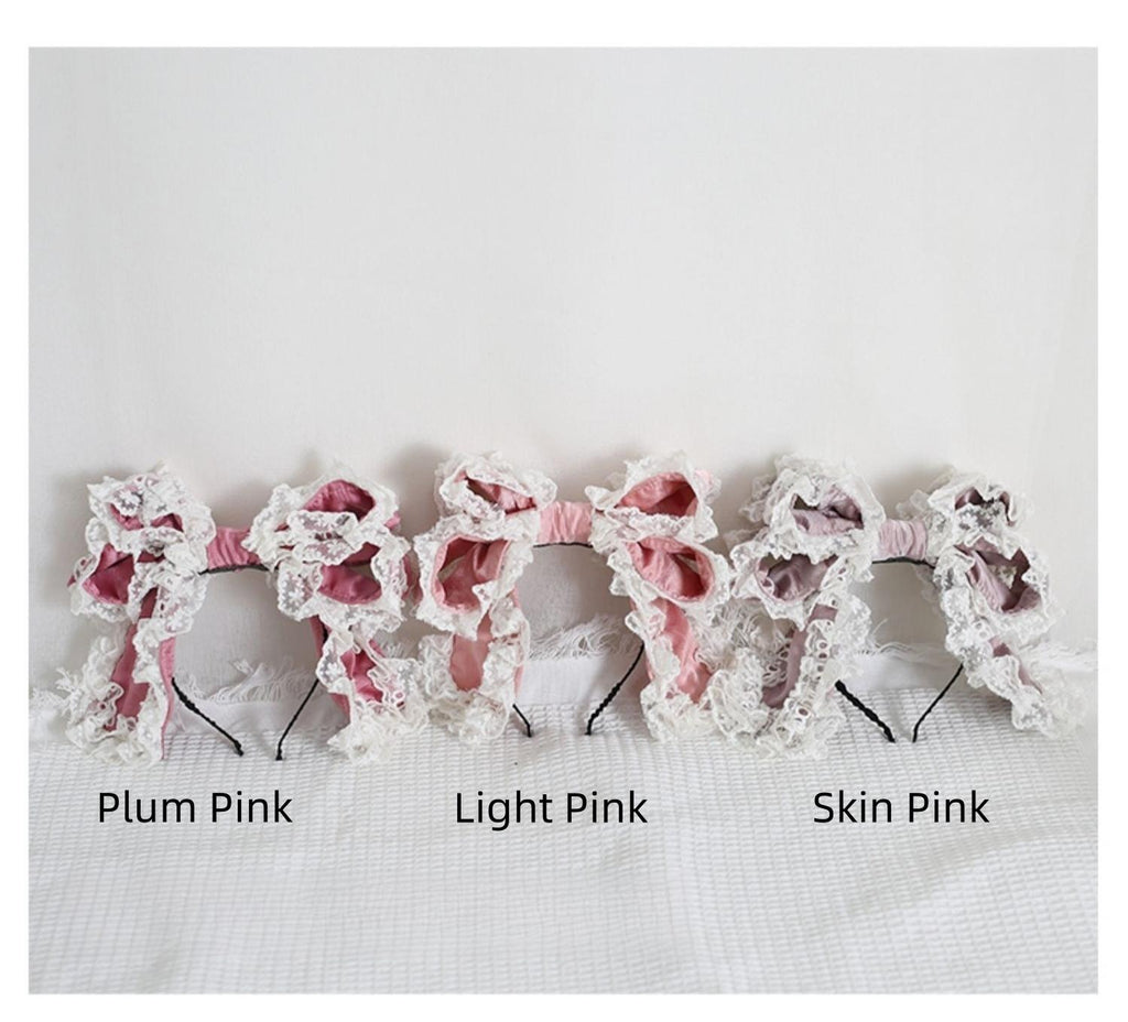 Sweet Lolita KC with Large Lace Bow in Multiple Colors - image 20