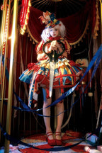 Bunny Circus Embroidery - Sweet Lolita JSK Dress and Detachable Puff Sleeves - image 27