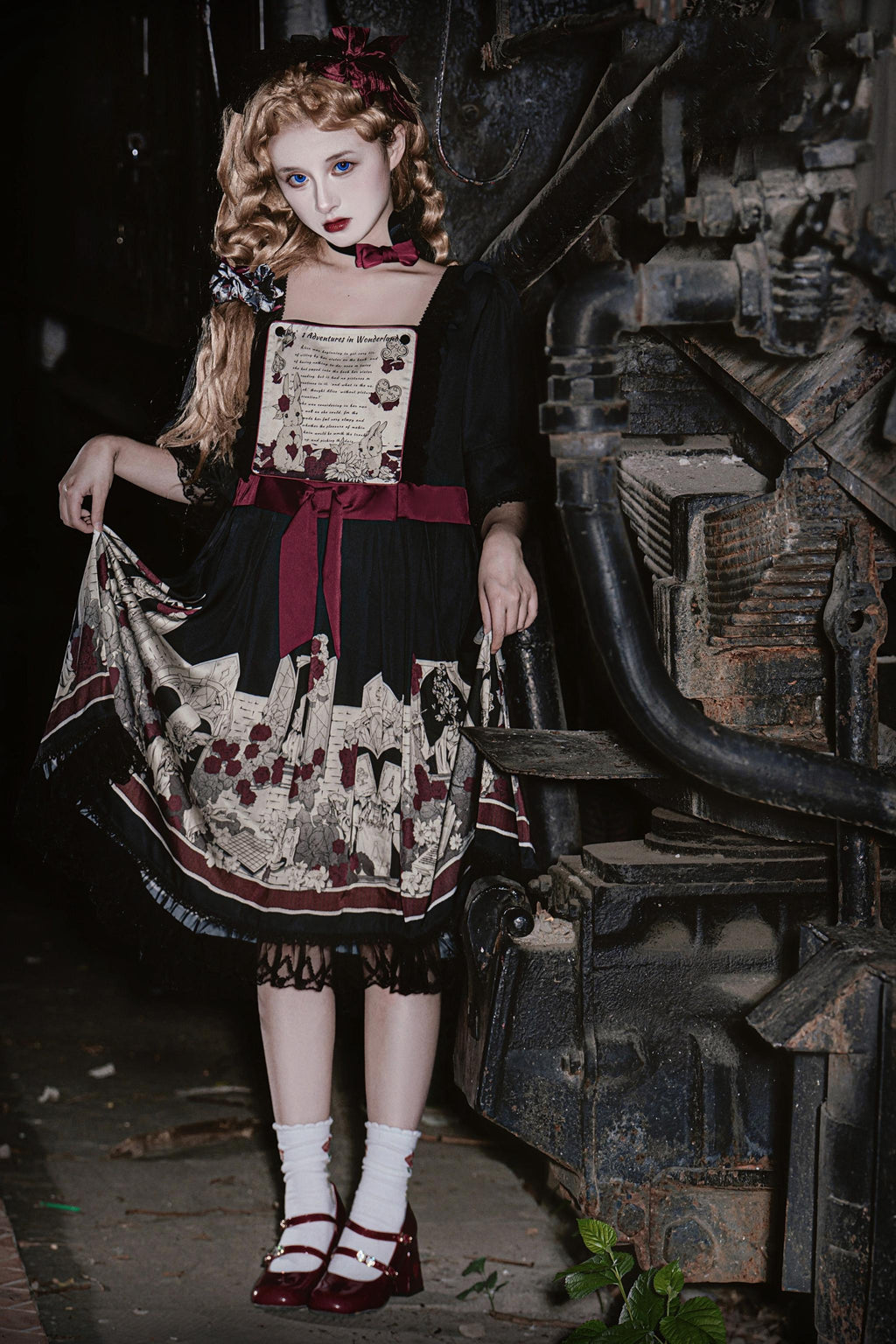 Alice - Kawaii Lolita Dress OP Dress Sleepwear - image 3