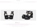 Sweet Lolita Shoes Round Toe Middle Heel - image 9
