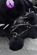 Demon Bunny One-Eyed Doll - Chain-Decorated Gothic Lolita Crossbody Bag - image 2