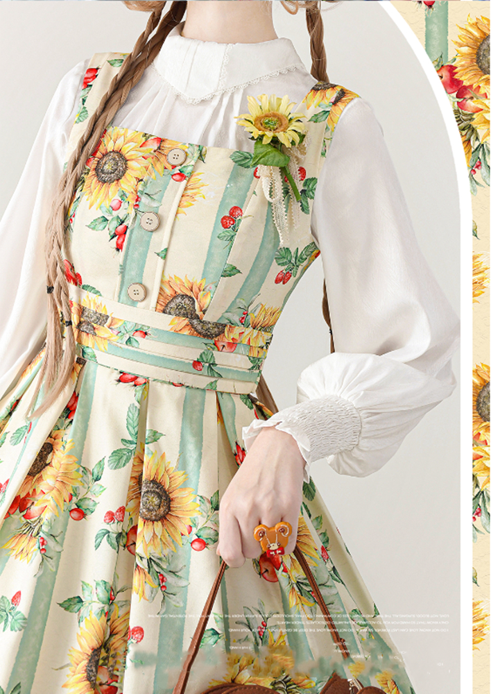 Basket of the Forest 2.0 - Flower Classic Dress - image 23