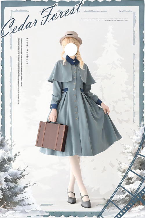 Classic Lolita Dress Forest Wardrobe Elegant Lolita Coat - image 1