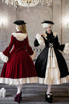 Letters and Poems · Nutcracker Box - Long Sleeves Ruffled Open-Front Bow Lace-Up Gothic Lolita Dress - image 10