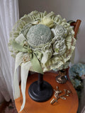 Lace Detail Bows and Flowers Lolita Mini Hat - image 1