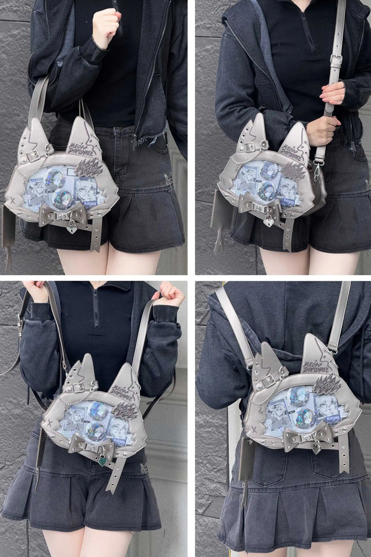 Domineering Cat - Gothic Lolita Crossbody Bag in 9 Colors - image 14
