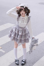 Gloomy Cat Series - Sweet Lolita Strap Dress and Top Collection - image 11