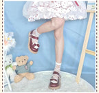 Cute Milkmaid Round Toe Multicolor Lolita Shoes - image 23
