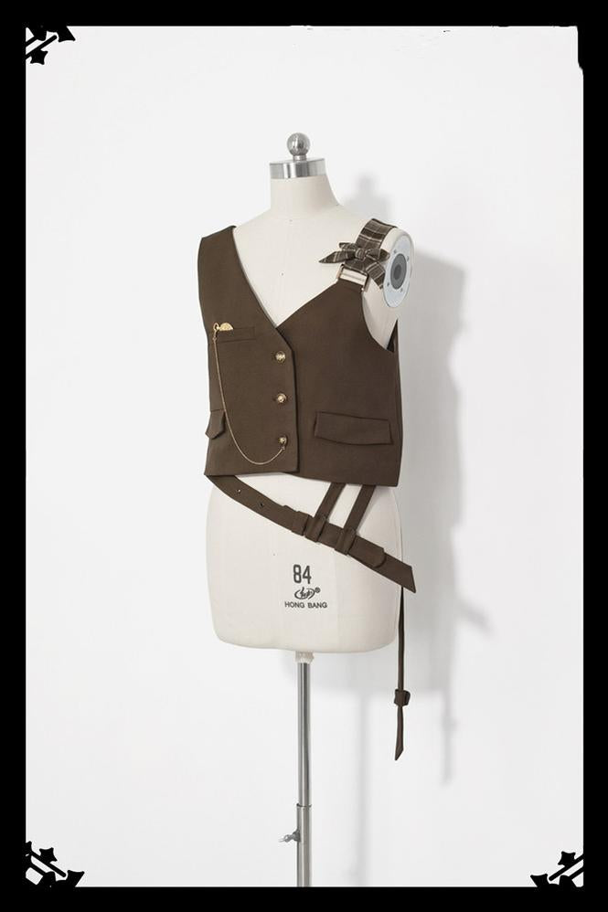 Secret Morning Post Coffee Retro Ouji Vest Set - image 16