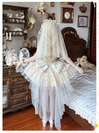 Fleeting Dreams - Ballet Sweet Lolita Mini JSK and Choker and Accessories - image 13