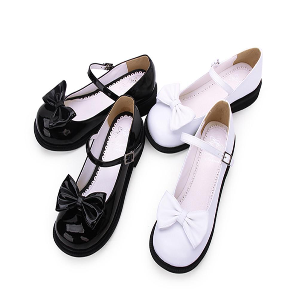 Sweet Lolita Round-tow Lolita Shoes Multicolors - image 18