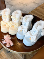 Warm - Winter Sweet Lolita Snow Boots Thick Sole Fleece Shoes - image 3