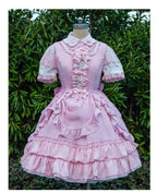 Black Lolita Doll OP/JSK with Adjustable Elasticity - image 9