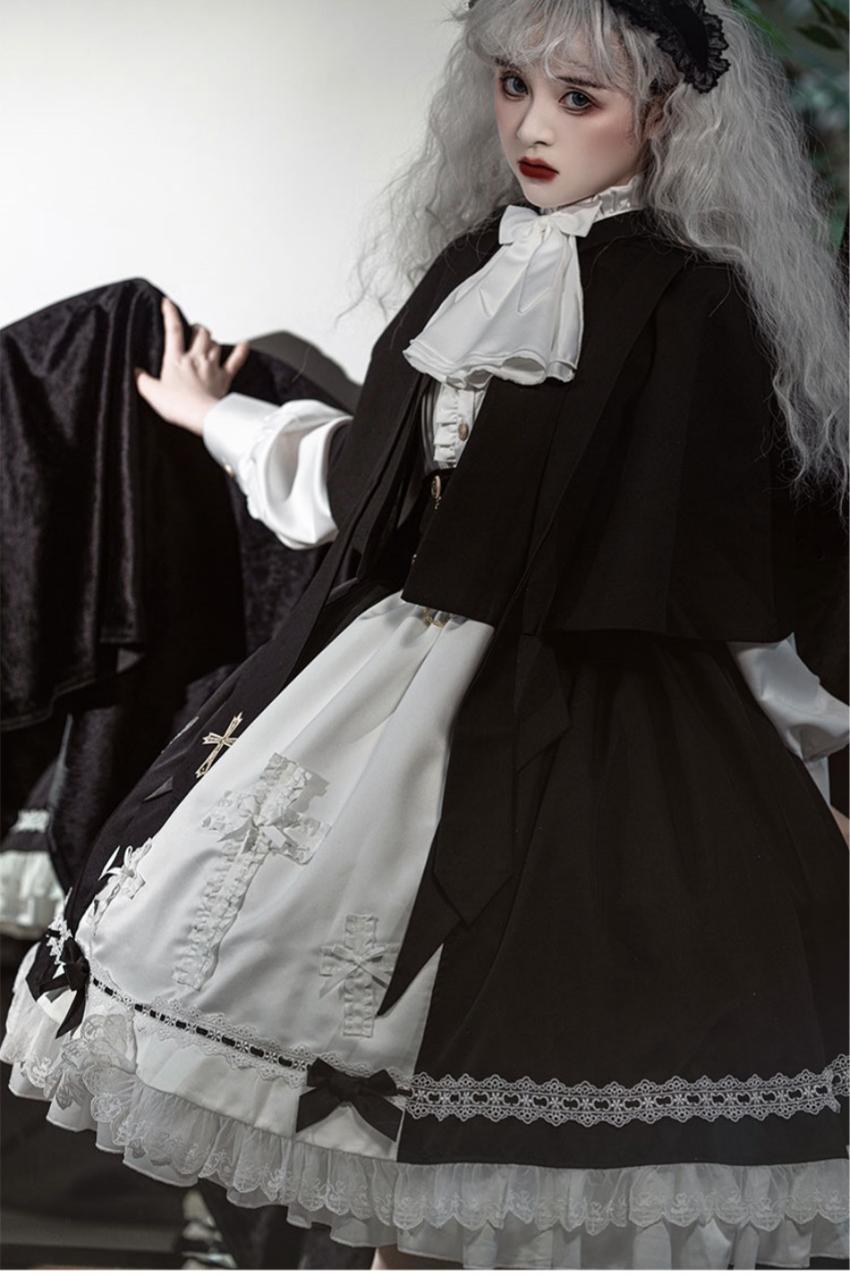 Holy Academy Gothic Prince Lolita Skirt Set - image 36