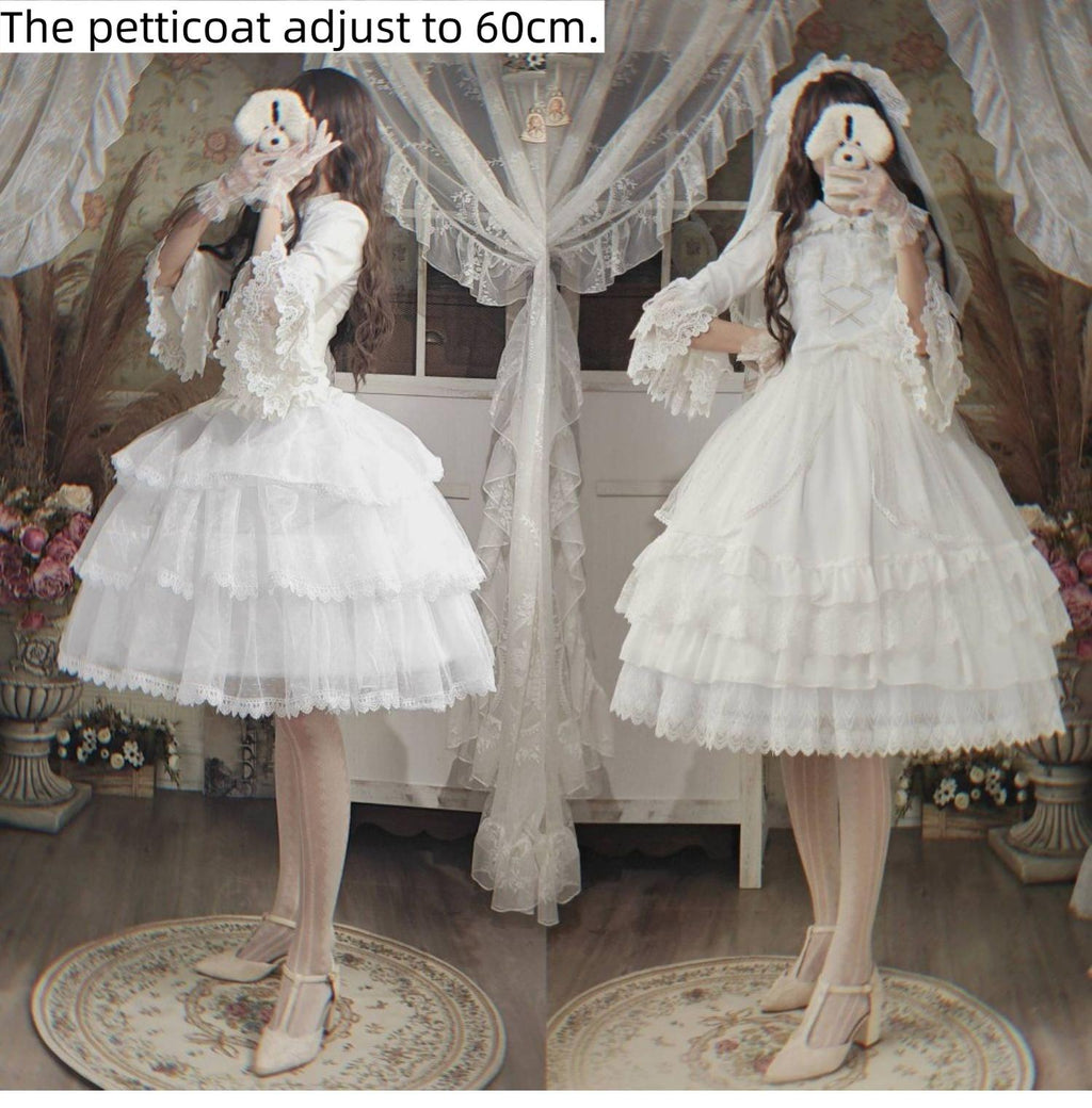 Magic Petticoat - Wedding Lolita Puffy Hoop Petticoat - image 2