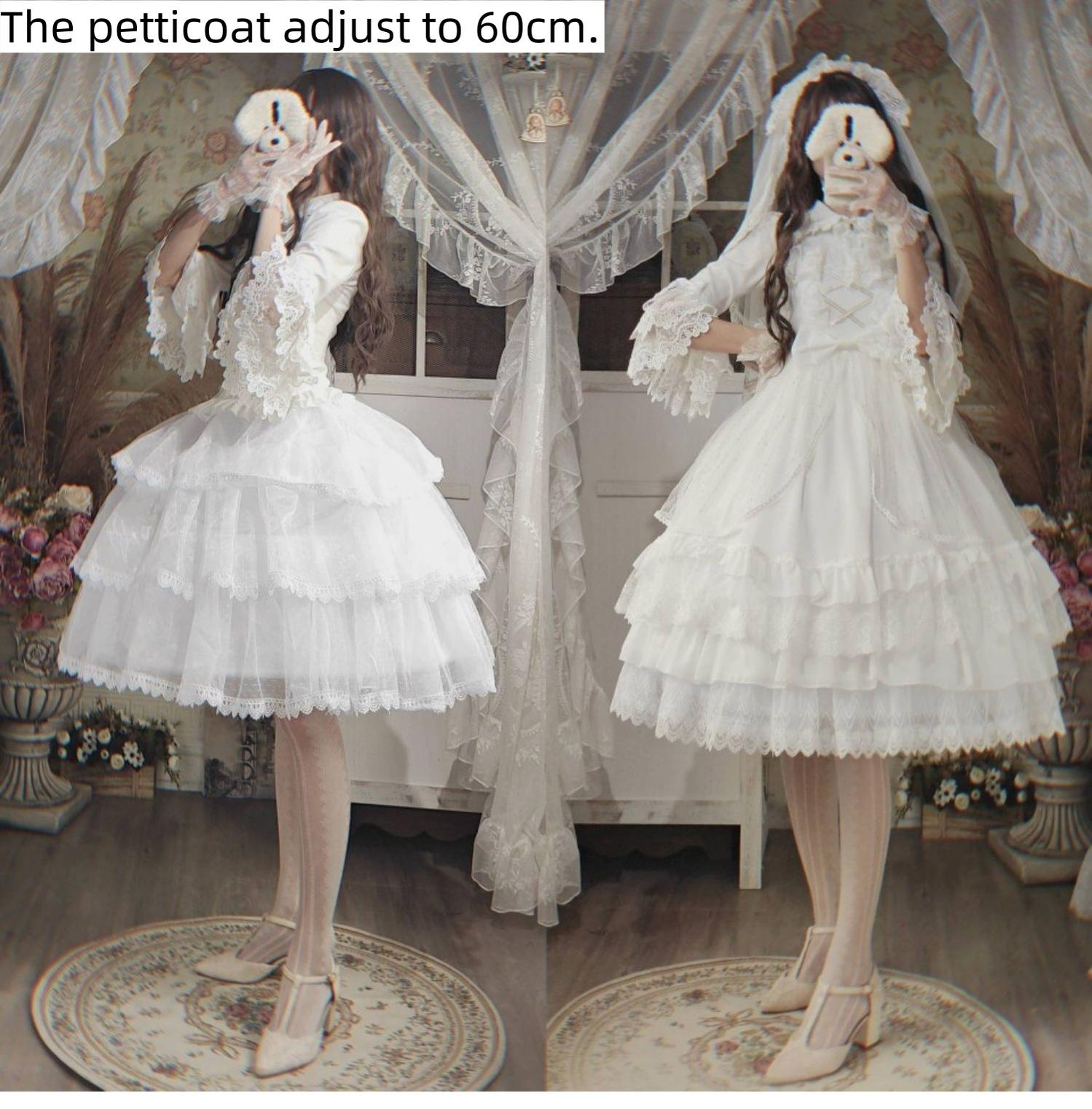 Magic Petticoat - Wedding Lolita Puffy Hoop Petticoat - image 2