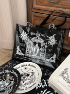 Sacred Oath - Large Printed Gothic Ita Shoulder Bag - image 4