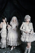 Bionic Doll - Gothic Lolita Fishtail Skirt & Corset Full Set - image 16