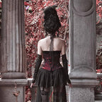 Duchess - Velvet Gothic Lolita Dress, Corset & Skirt - image 6