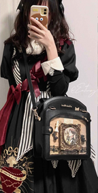Kawaii Lolita Checkered Itabag Multicolors - image 21