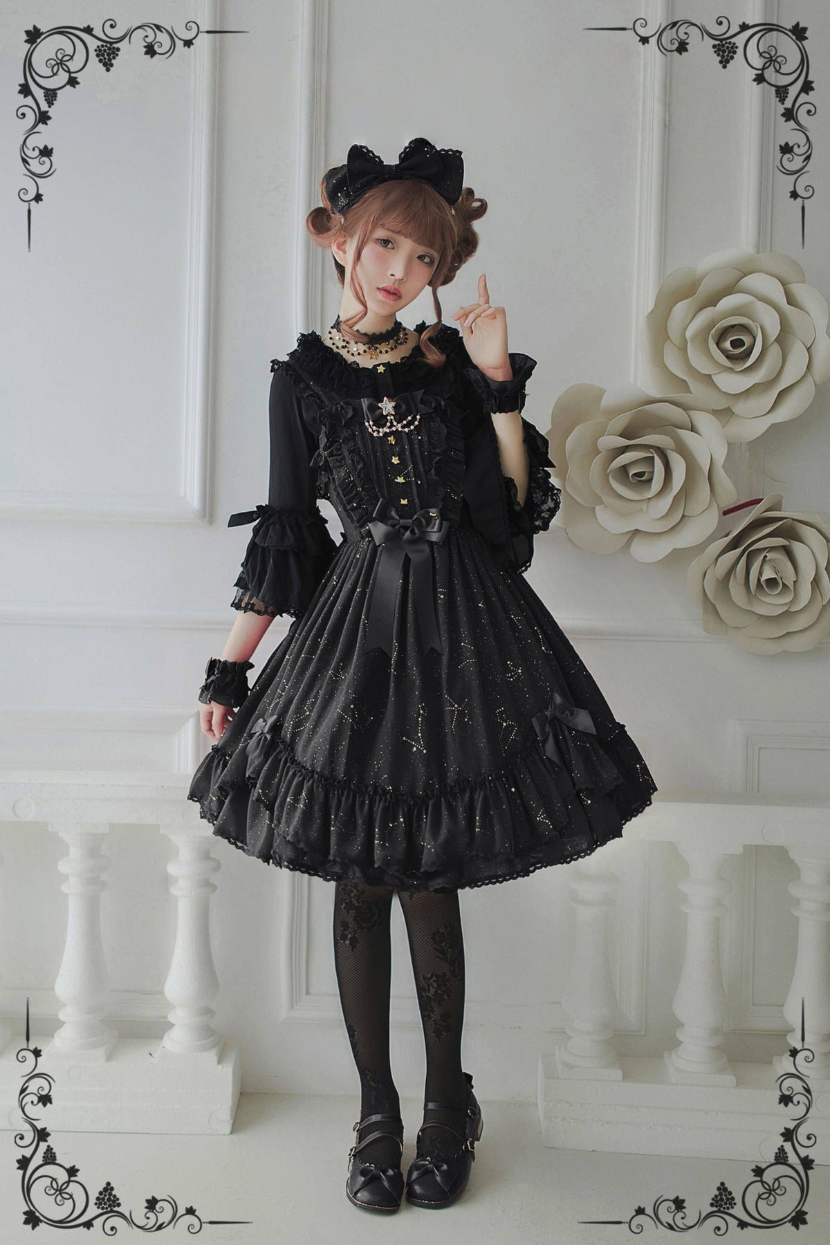 November Sakuya Gothic Constellation Lolita JSK Collection - image 6