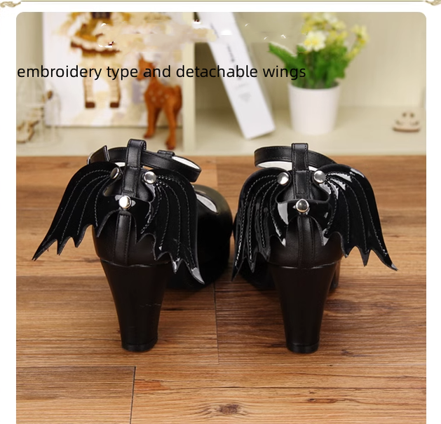 Gothic Lolita Wings and Cross Shoes for Christmas - image 20