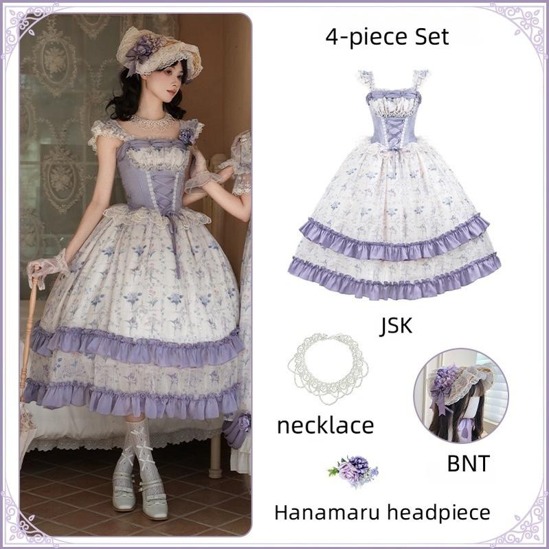 Iris Secret Twins Lolita OP and Bodice JSK Series and Accessories - image 21