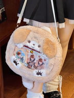 Golden Retriever Plush Lolita Ita Bag - image 5