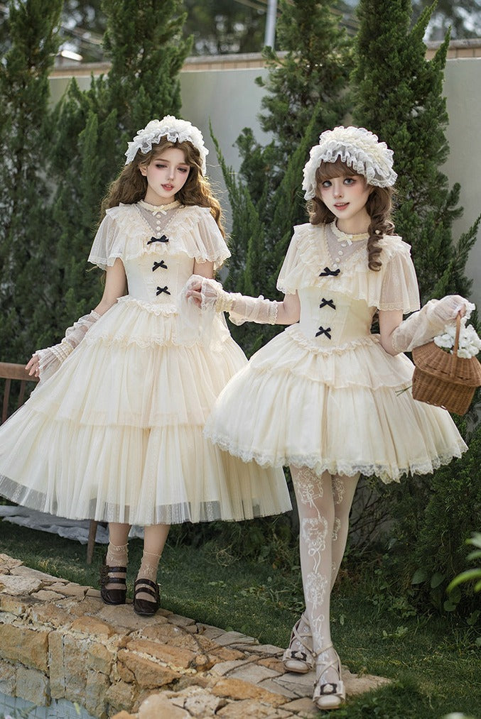 Misty Mountain Rendezvous - Short and Long Classic Lolita OP Dress - image 2