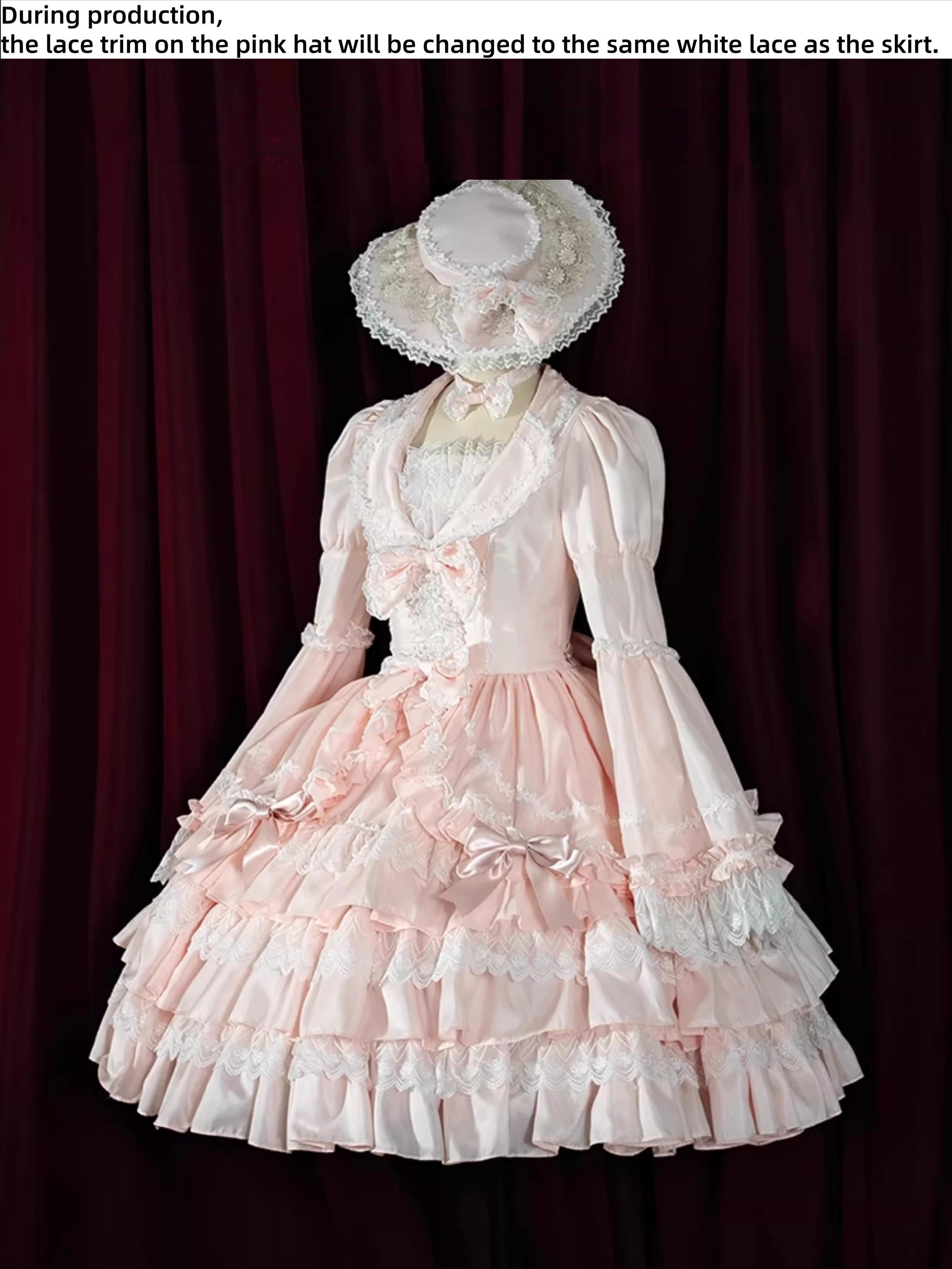 Eternal France Doll - Classic Lolita Doll-like OP Dress and Accessories - image 29