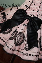 Sugar Bear - Halterneck Sleeveless Embroidered Bow Sweet Lolita Dress - image 11