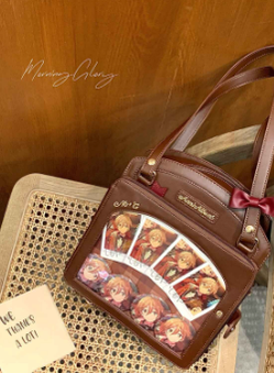 Kawaii Lolita Checkered Itabag Multicolors - image 2