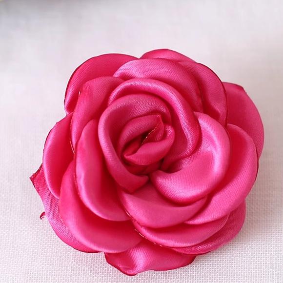 Retro Lolita Brooch Rose Hairpins Flower Headdress - image 18