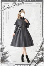 Classic Lolita Dress Forest Wardrobe Elegant Lolita Coat - image 9