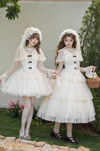 The Oath of White Mist - Sweet Lolita Dress, Short and Long Versions - image 4