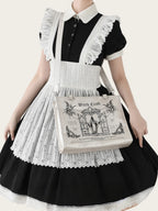 Sacred Oath - Large Printed Gothic Ita Shoulder Bag - image 12