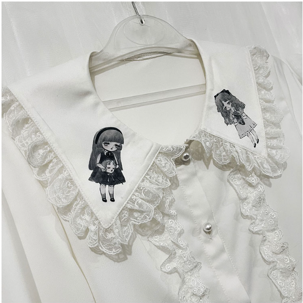 Corroding the Heart - Ouji Lolita Shirt Suspenders Shorts Collection - image 25